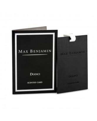Card parfumat, Dodici, colectia Classic - MAX BENJAMIN